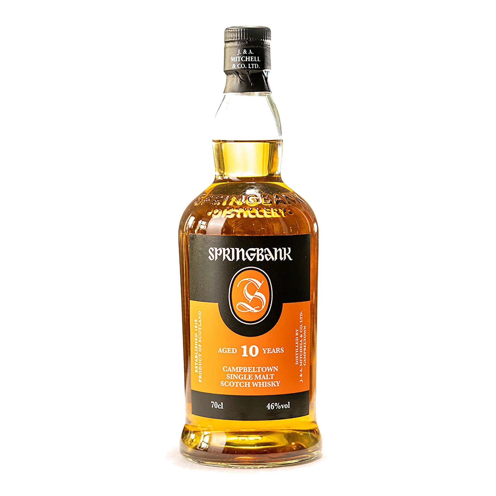 Spring bank 10 year old single malt scotch whisky 700ml