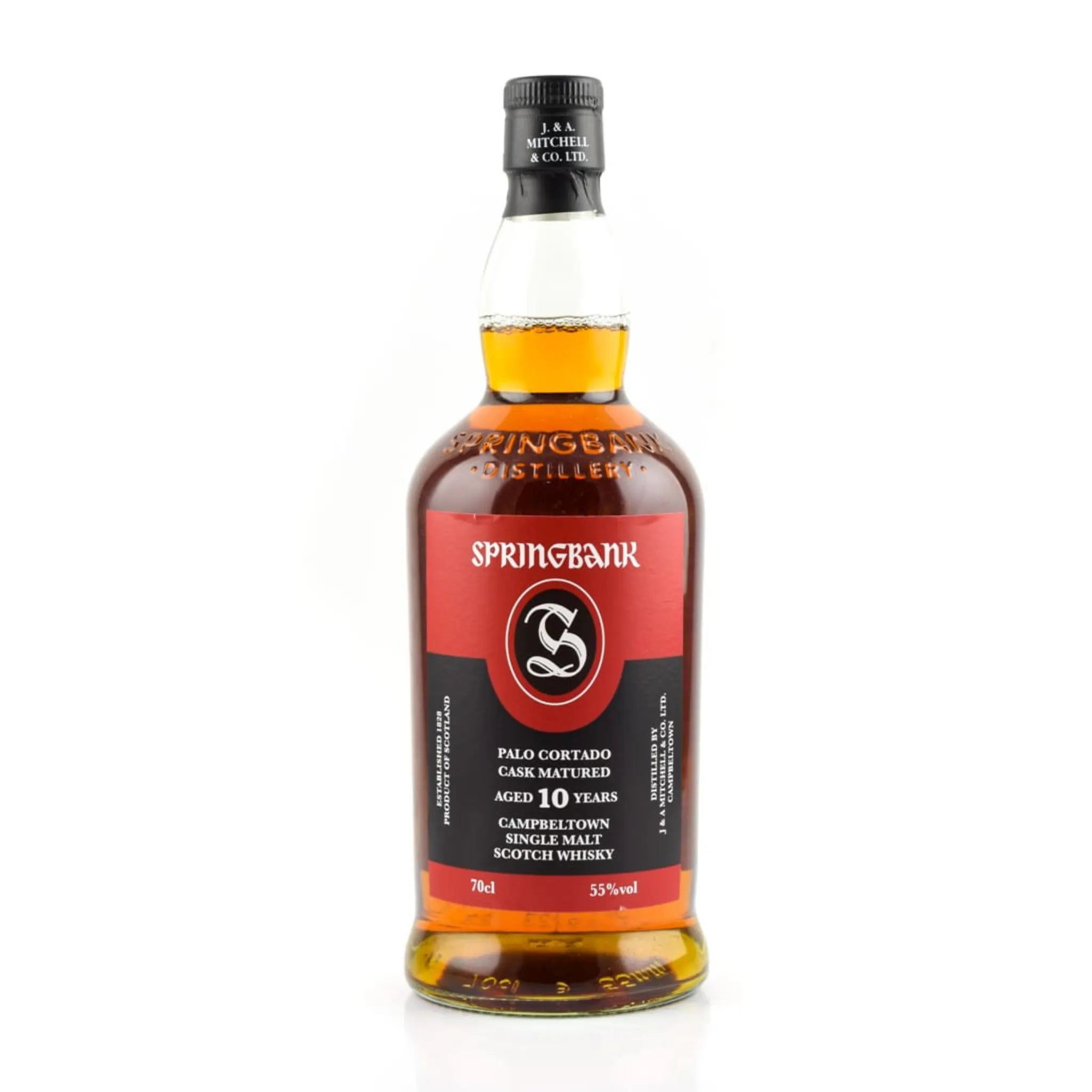 Springbank Palo Cortado Matured 10 Year Old Cask Strength Single Malt Scotch Whisky