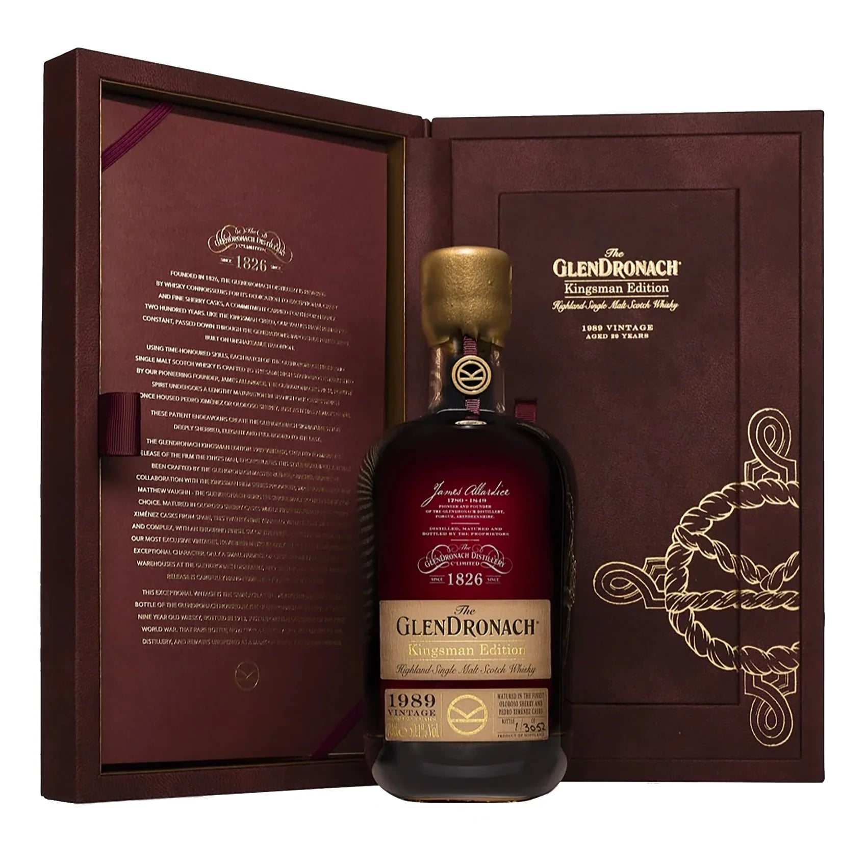 Glendronch Kingsman Edition 1989 29 Years Old Pack