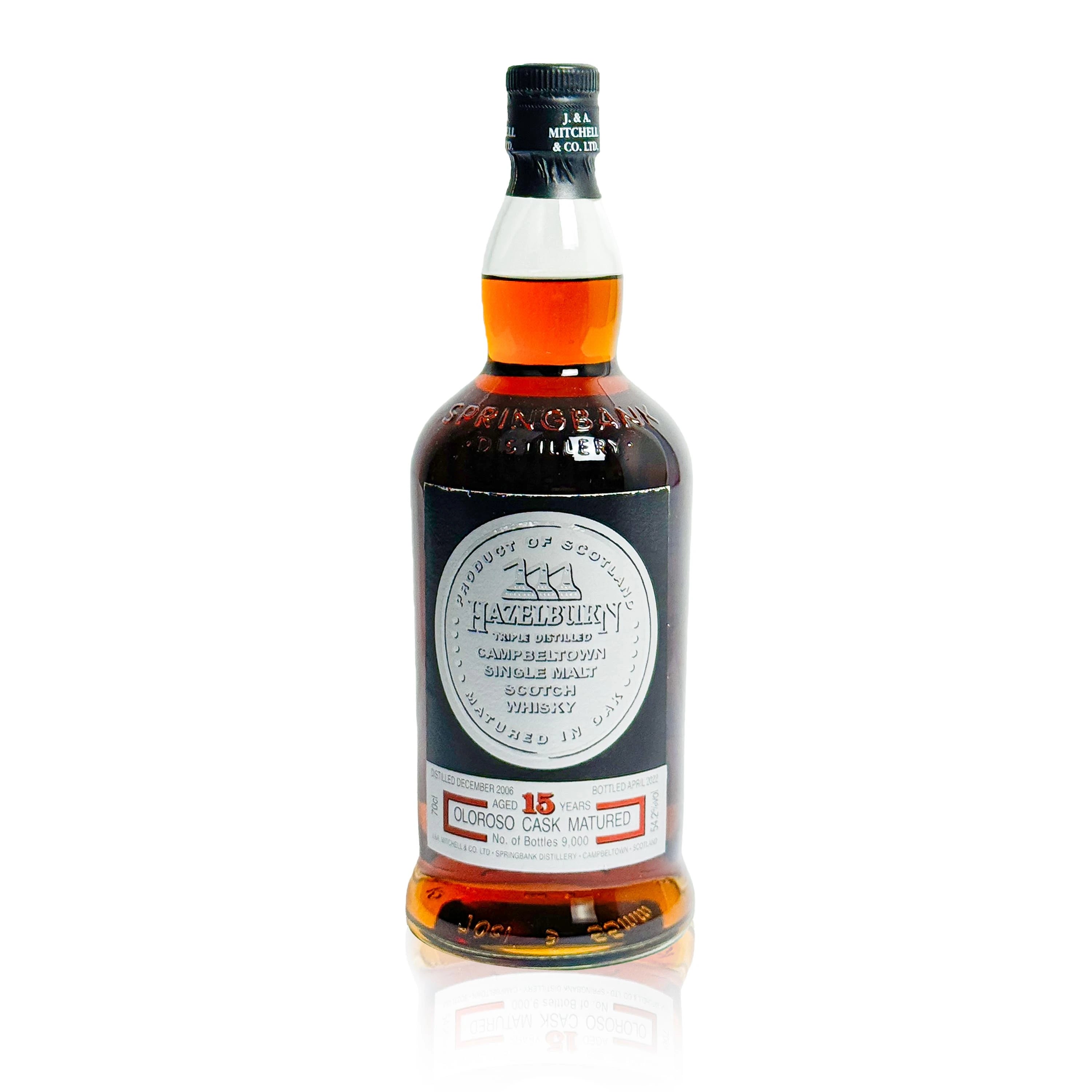 Hazelburn 15 Years Single Malt Whisky Oloroso Cask