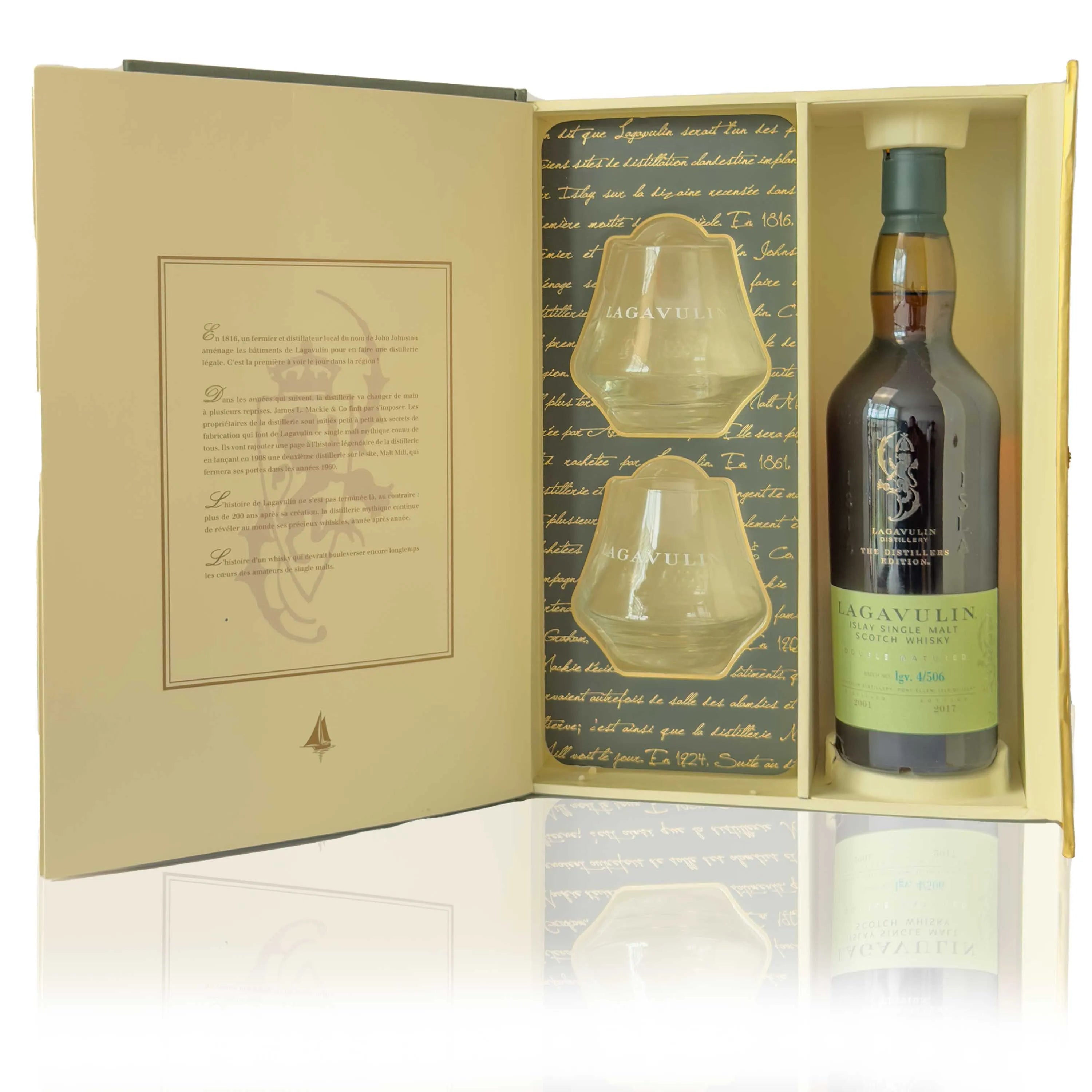 Lagavulin 2001 Distiller Edition 2017 Single Malt Scotch Whisky Pack
