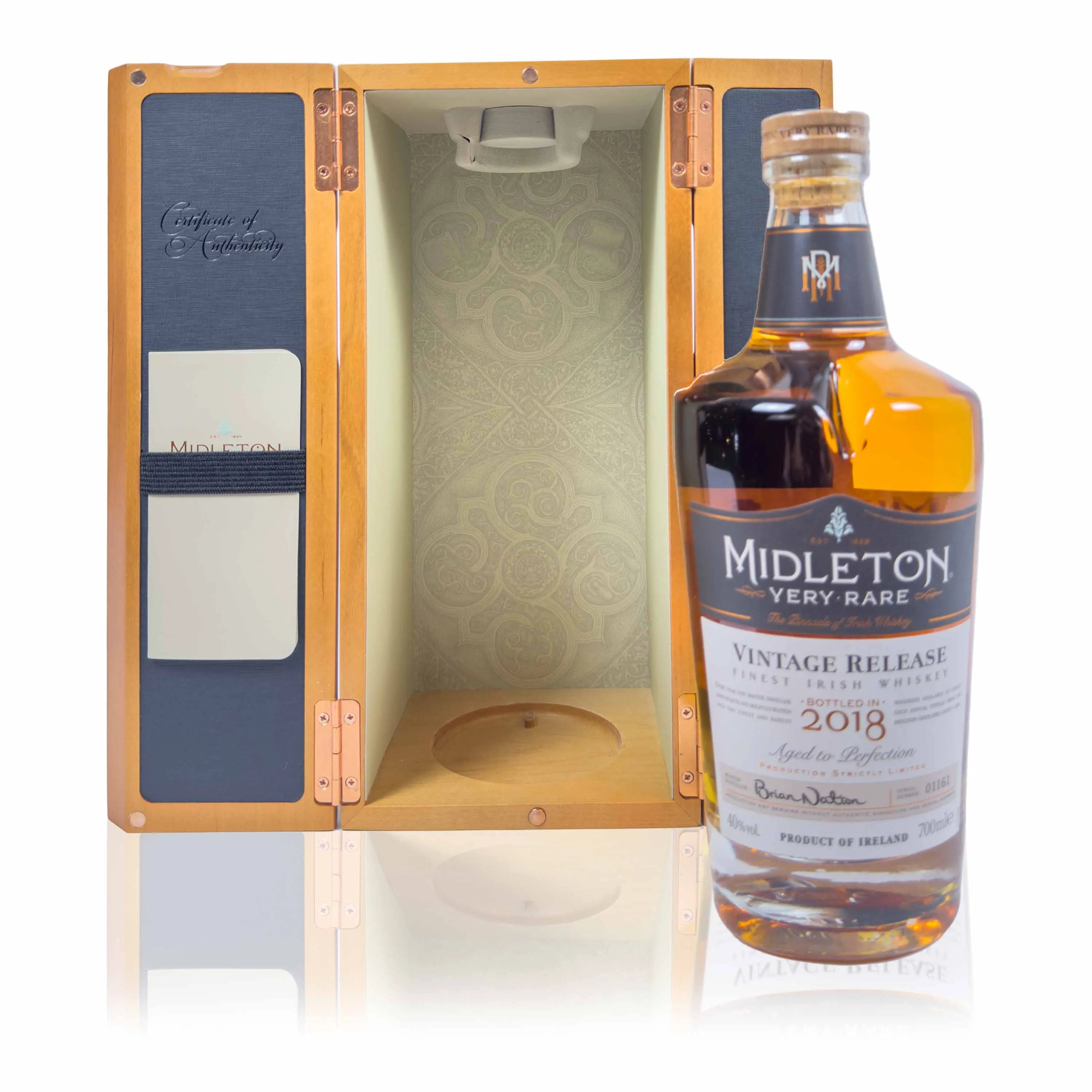 Midleton Very Rare 2018 Vintage Release Finest Irish Whiskey Pack
