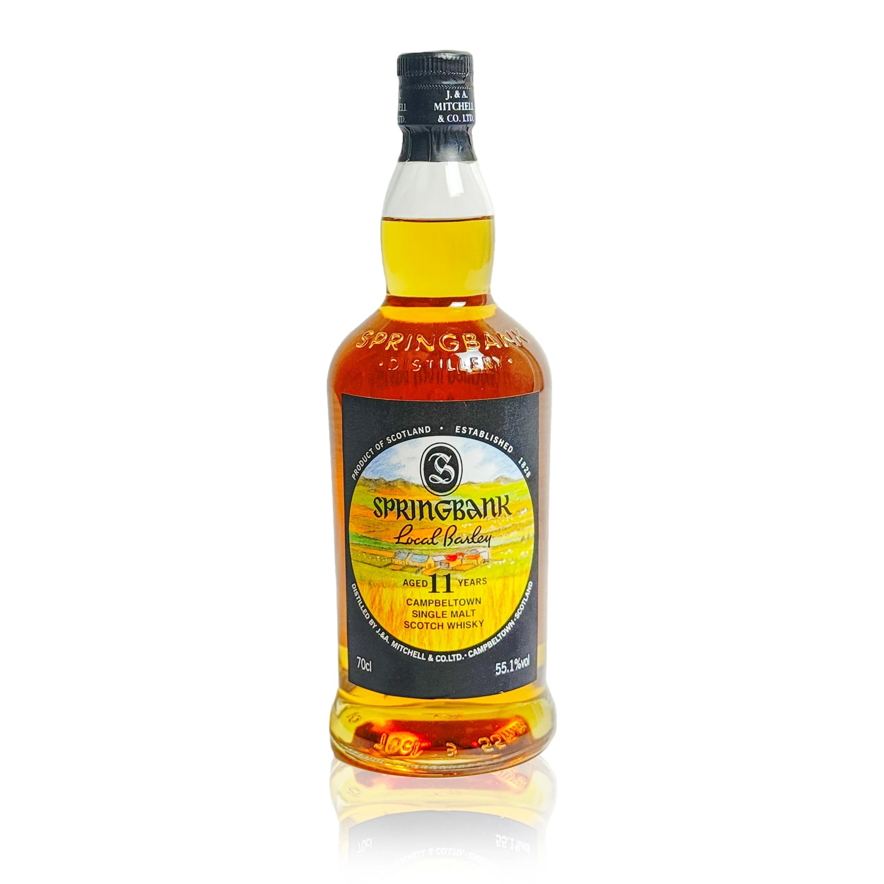 Spring Bank Local Barley 11 Years old Campbeltown Single Malt Scotch Whisky